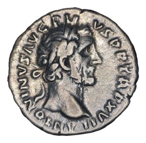 Antoninus Pius AR Denarius - LIBERALITAS VII